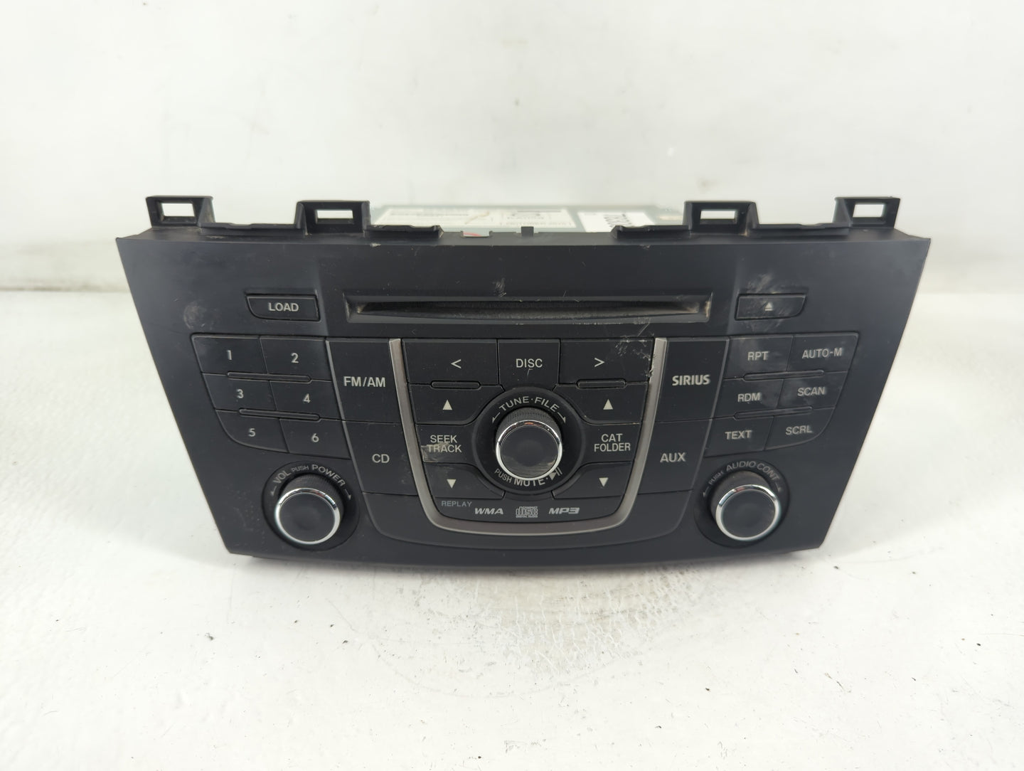 2012 Mazda 5 Radio AM FM Cd Player Receiver Replacement P/N:CG37 66 9RX CG36 66 9R0 Fits OEM Used Auto Parts - Oemusedautopa