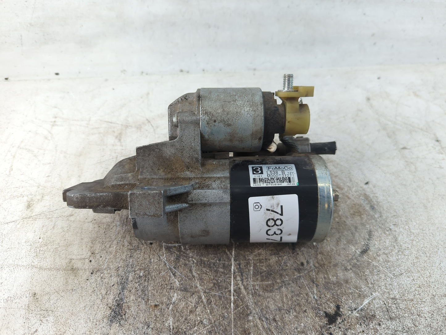 2012 Mazda 5 Car Starter Motor Solenoid OEM P/N:M00T37271 L538 B Fits Fits 2010 2011 2013 OEM Used Auto Parts - Oemusedautop