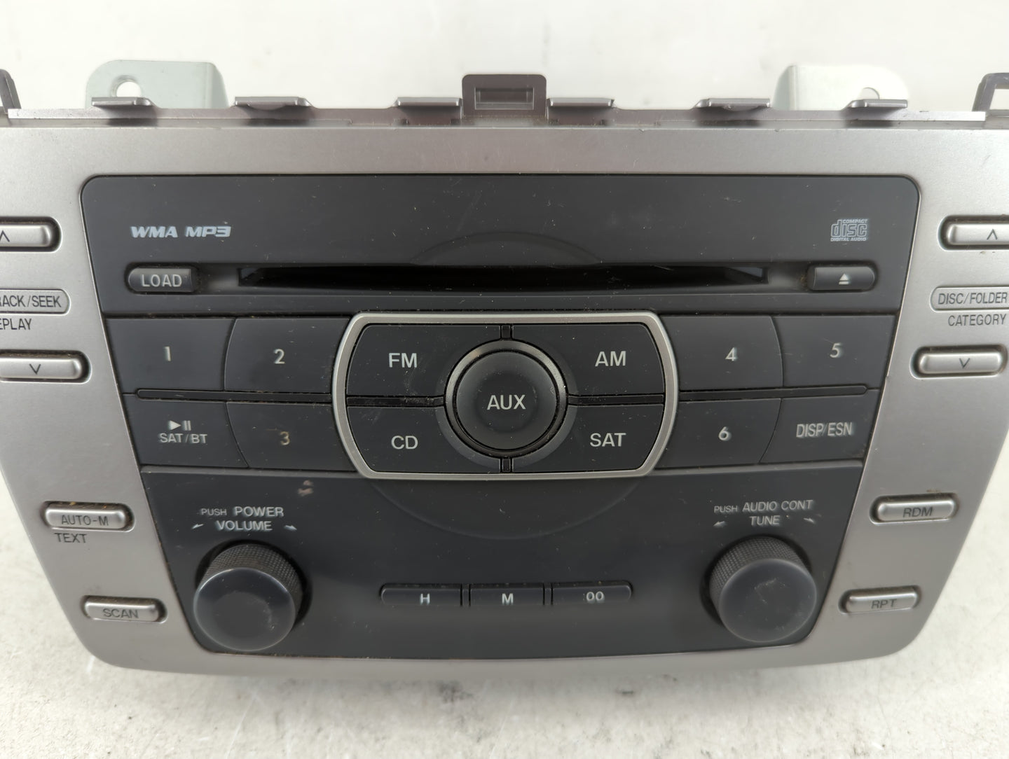 2011-2013 Mazda 6 Radio AM FM Cd Player Receiver Replacement P/N:GEG1 66 9R0 Fits Fits 2011 2012 2013 OEM Used Auto Parts - 