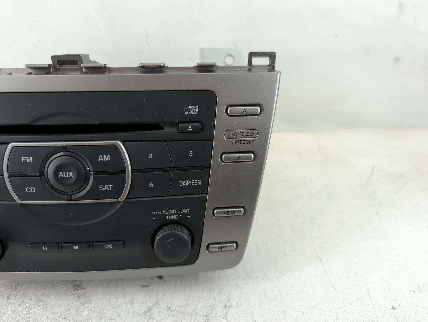 2011-2013 Mazda 6 Radio AM FM Cd Player Receiver Replacement P/N:GEG1 66 9R0 Fits Fits 2011 2012 2013 OEM Used Auto Parts - 