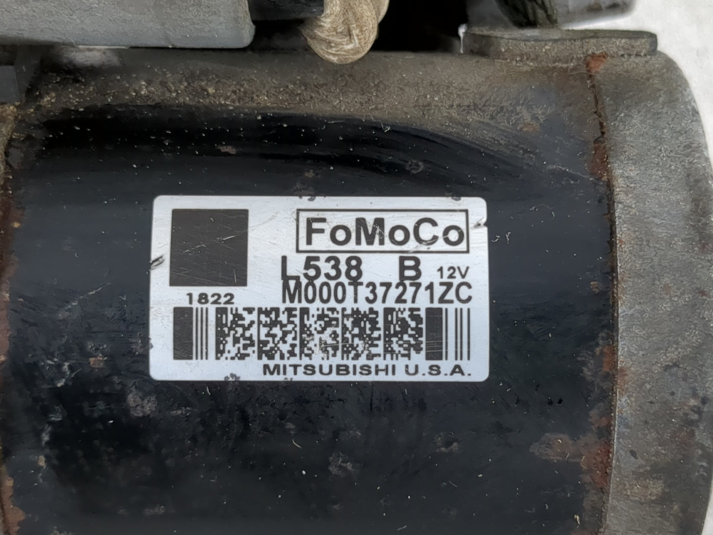 2010-2013 Mazda 6 Car Starter Motor Solenoid OEM Fits Fits 2010 2011 2012 2013 OEM Used Auto Parts - Oemusedautoparts1.com