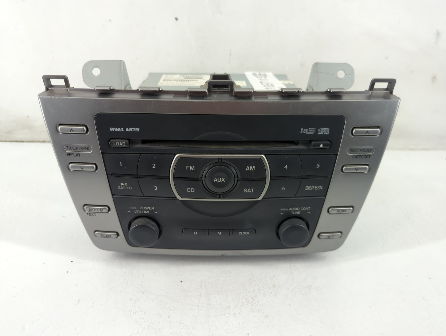 2011-2013 Mazda 6 Radio AM FM Cd Player Receiver Replacement P/N:GEG4 66 9RX GEG1 66 9R0 Fits Fits 2011 2012 2013 OEM Used A