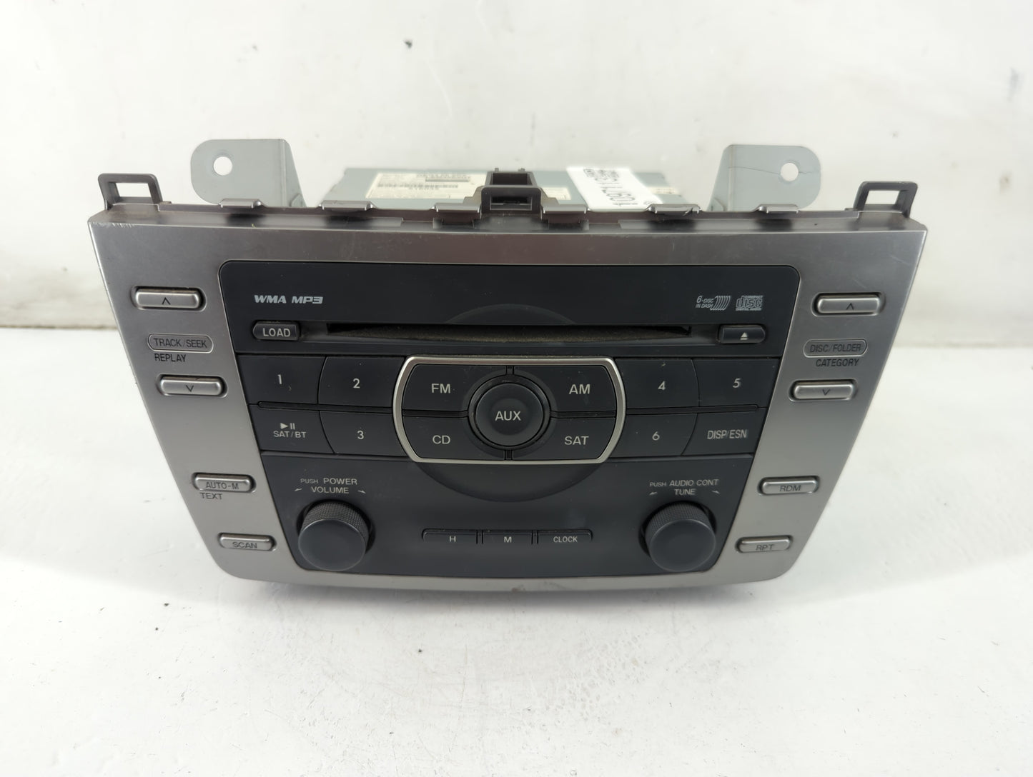 2011-2013 Mazda 6 Radio AM FM Cd Player Receiver Replacement P/N:GEG4 66 9RX GEG1 66 9R0 Fits Fits 2011 2012 2013 OEM Used A