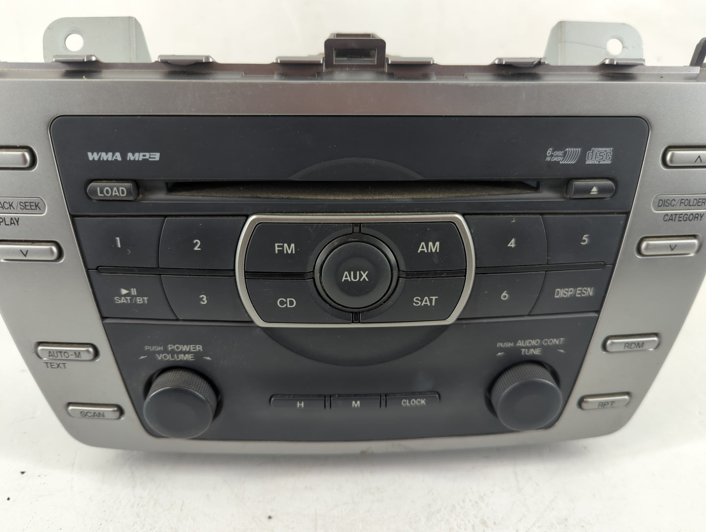 2011-2013 Mazda 6 Radio AM FM Cd Player Receiver Replacement P/N:GEG4 66 9RX GEG1 66 9R0 Fits Fits 2011 2012 2013 OEM Used A