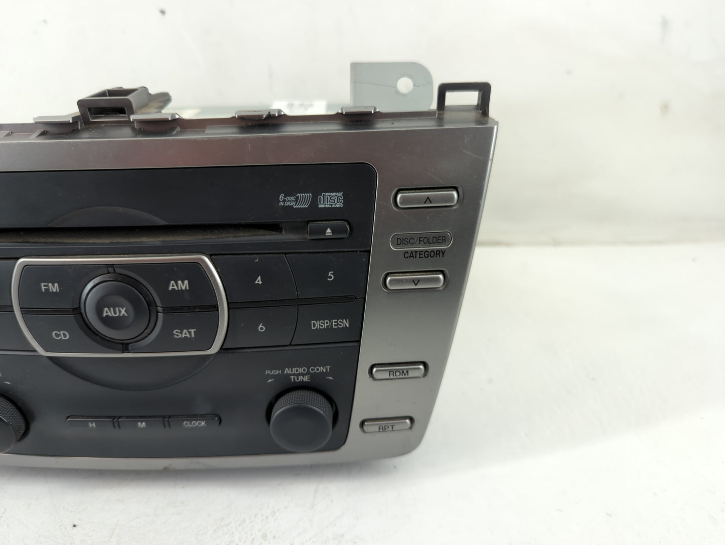 2011-2013 Mazda 6 Radio AM FM Cd Player Receiver Replacement P/N:GEG4 66 9RX GEG1 66 9R0 Fits Fits 2011 2012 2013 OEM Used A