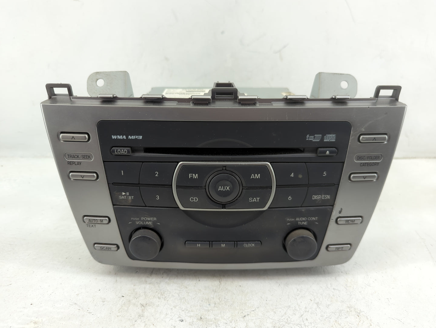 2011-2013 Mazda 6 Radio AM FM Cd Player Receiver Replacement P/N:GEG4669RX Fits Fits 2011 2012 2013 OEM Used Auto Parts - Oe