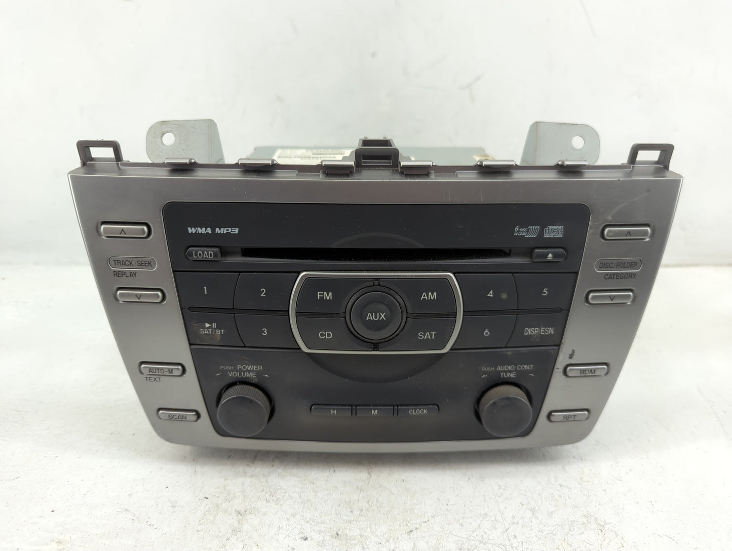 2011-2013 Mazda 6 Radio AM FM Cd Player Receiver Replacement P/N:GEG4669RX Fits Fits 2011 2012 2013 OEM Used Auto Parts - Oe