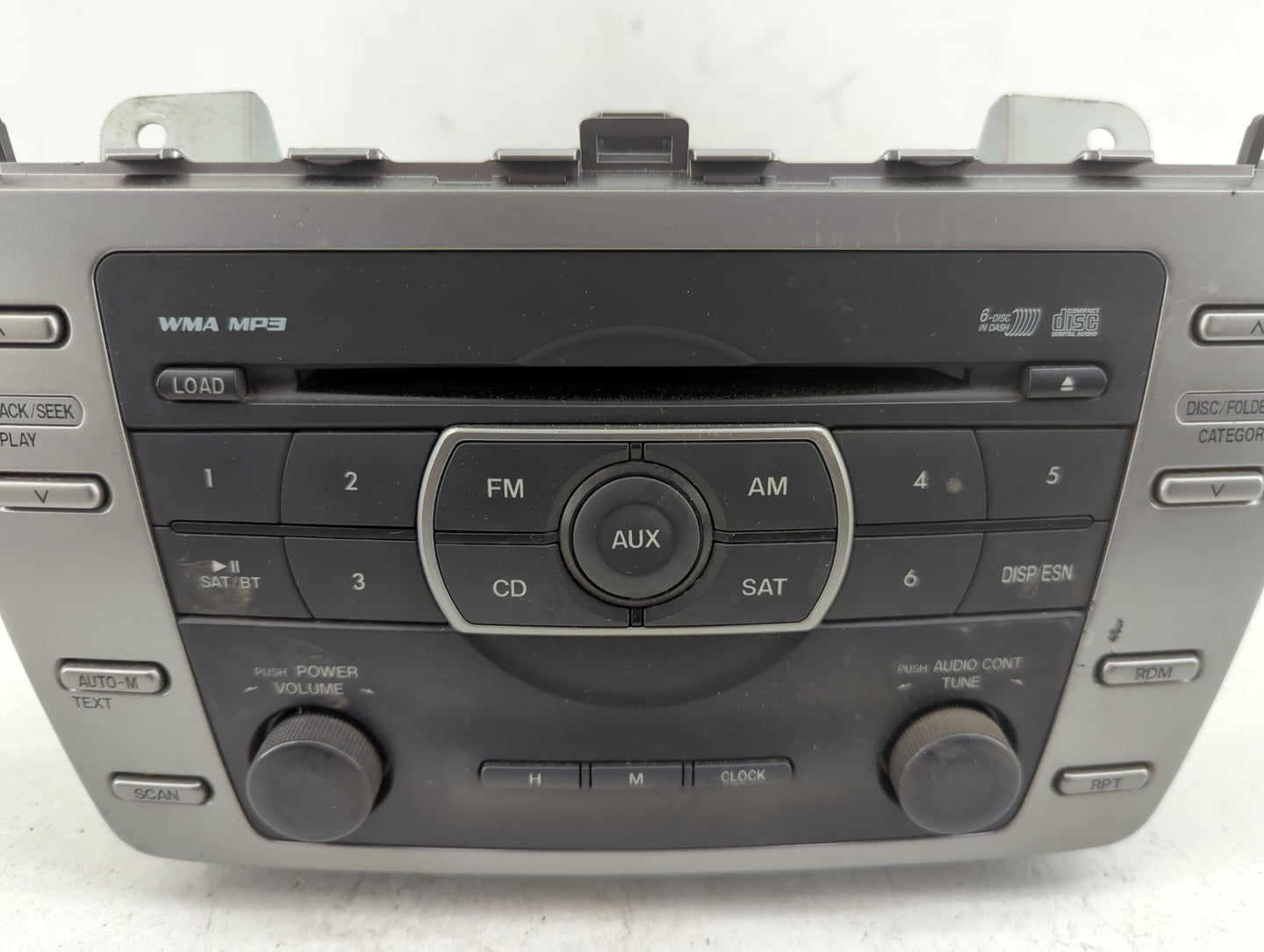 2011-2013 Mazda 6 Radio AM FM Cd Player Receiver Replacement P/N:GEG4669RX Fits Fits 2011 2012 2013 OEM Used Auto Parts - Oe