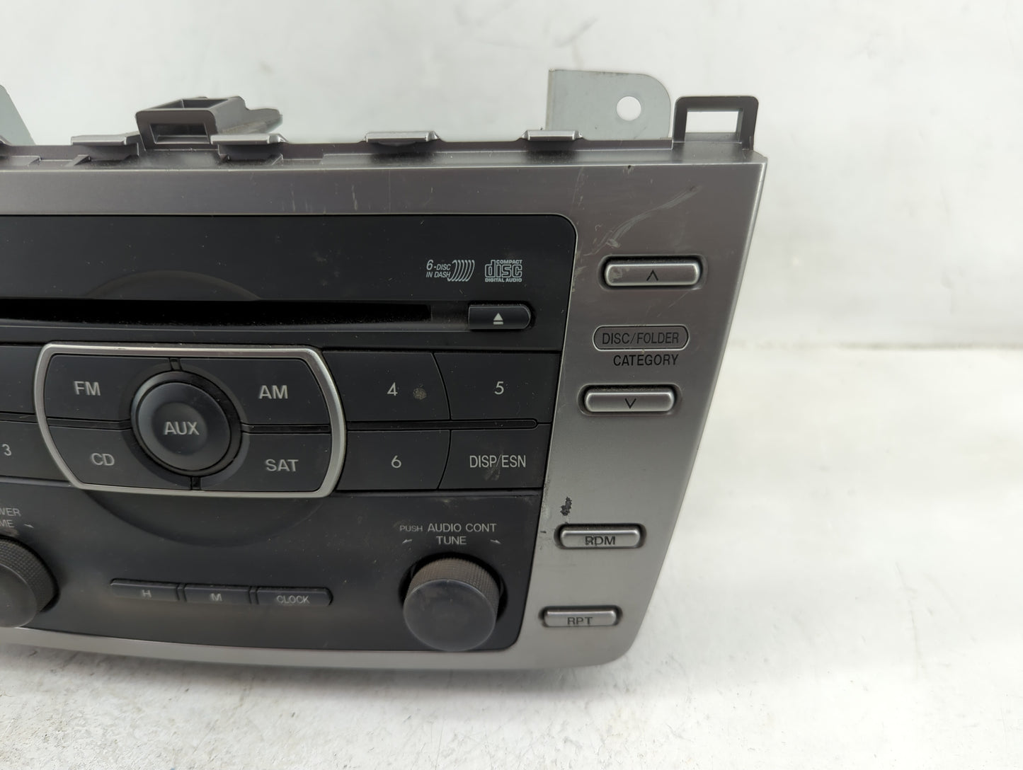 2011-2013 Mazda 6 Radio AM FM Cd Player Receiver Replacement P/N:GEG4669RX Fits Fits 2011 2012 2013 OEM Used Auto Parts - Oe