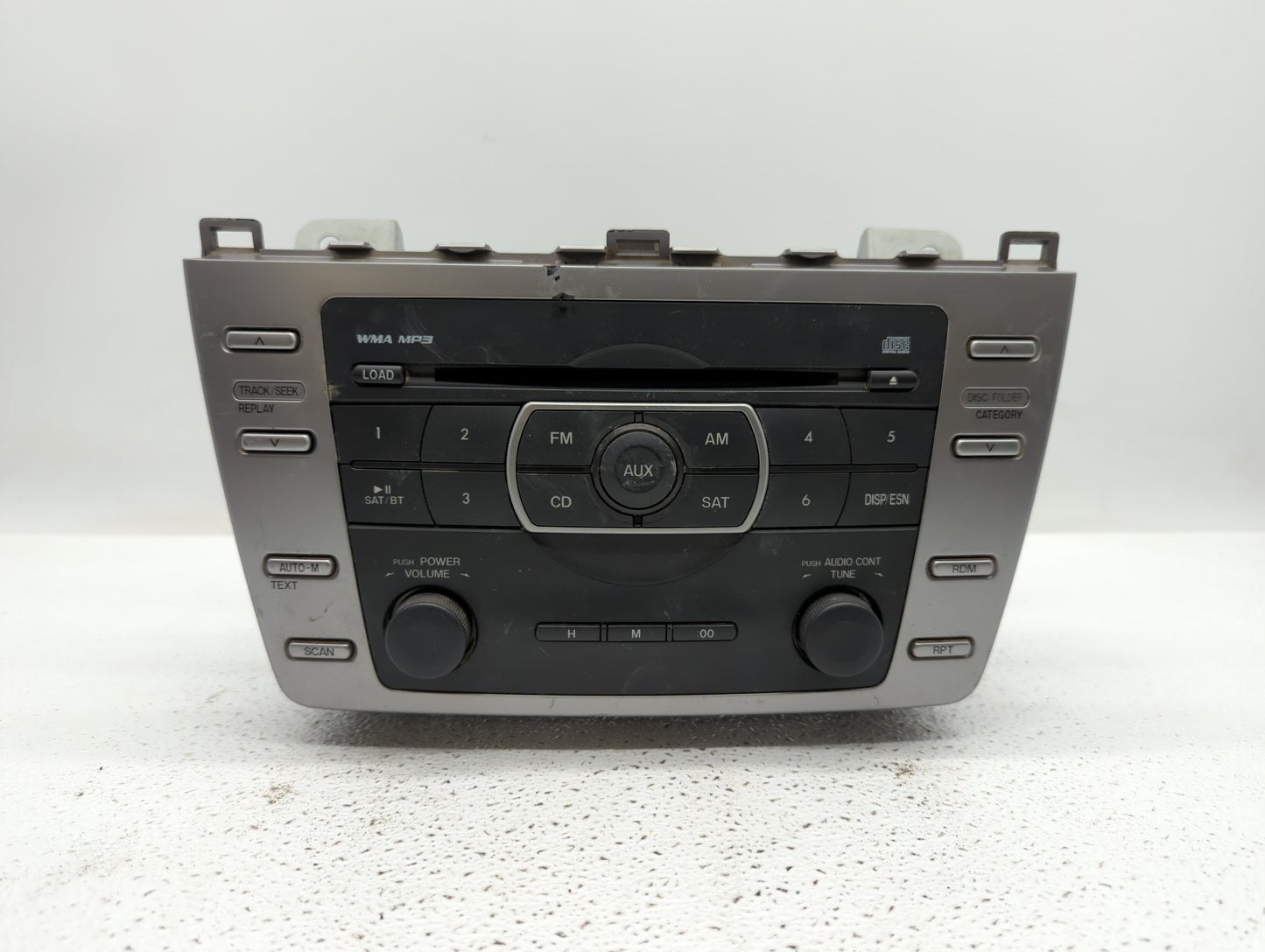 2011-2013 Mazda 6 Radio AM FM Cd Player Receiver Replacement P/N:GEG1 66 9R0 Fits Fits 2011 2012 2013 OEM Used Auto Parts - 
