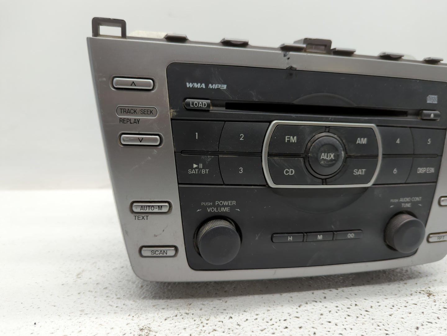 2011-2013 Mazda 6 Radio AM FM Cd Player Receiver Replacement P/N:GEG1 66 9R0 Fits Fits 2011 2012 2013 OEM Used Auto Parts - 