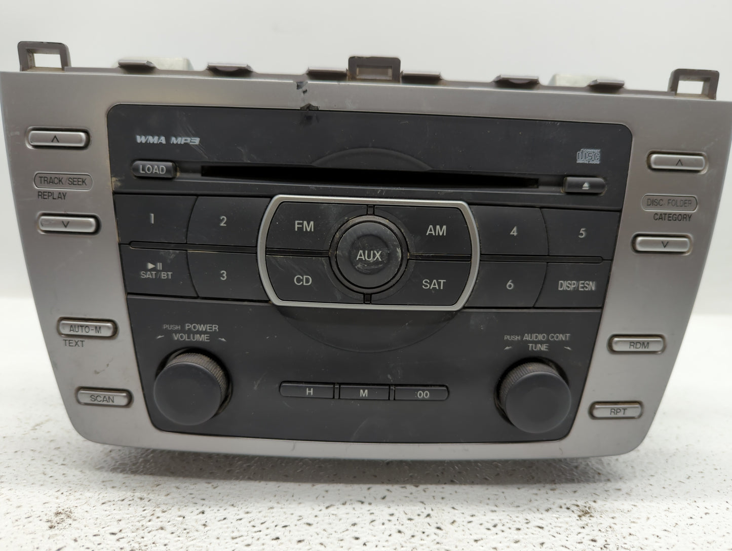 2011-2013 Mazda 6 Radio AM FM Cd Player Receiver Replacement P/N:GEG1 66 9R0 Fits Fits 2011 2012 2013 OEM Used Auto Parts - 