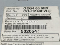 2011-2013 Mazda 6 Am Fm Cd Player Radio Receiver - Oemusedautoparts1.com