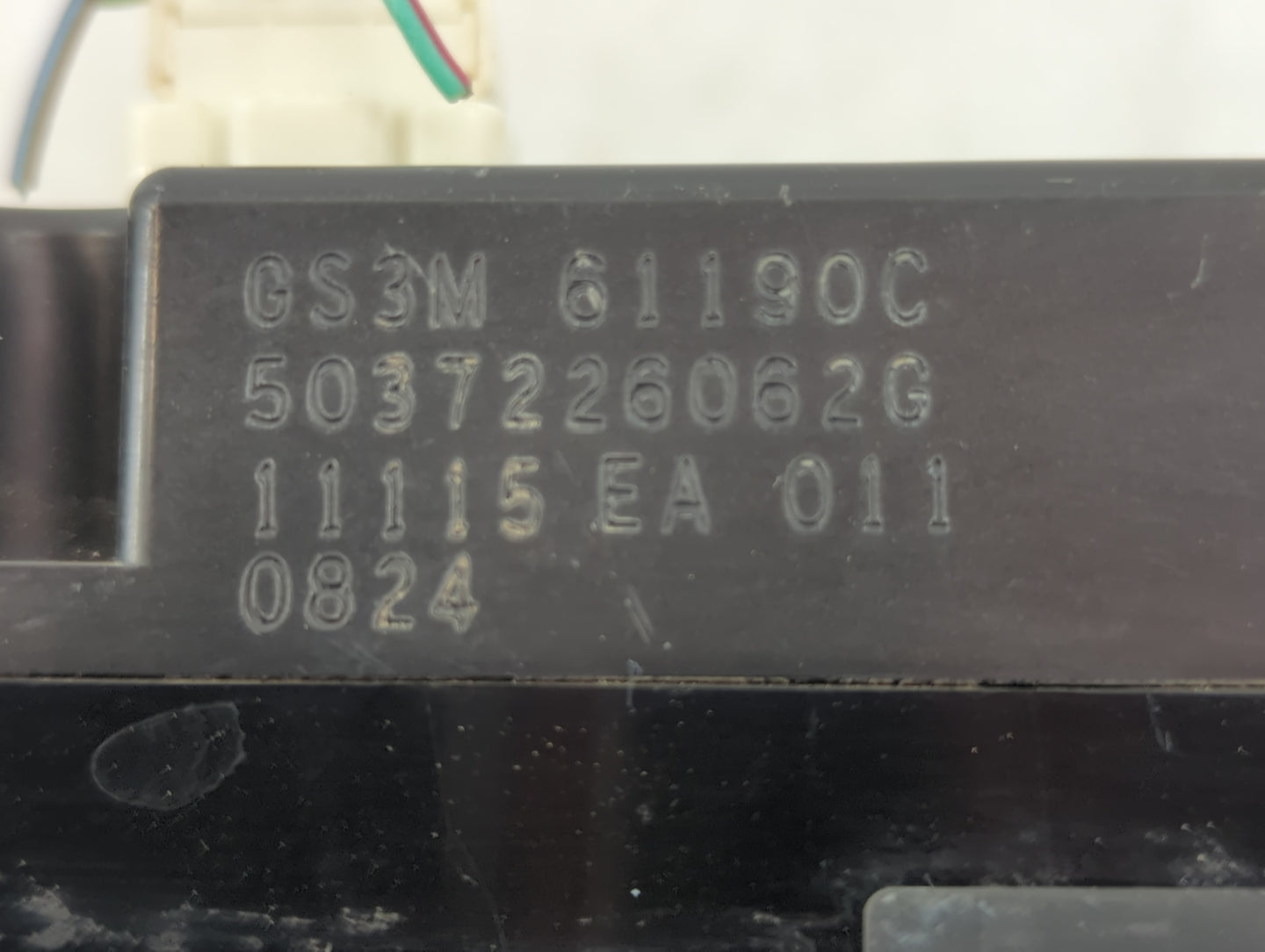 2009-2013 Mazda 6 Climate Control Module Temperature AC/Heater Replacement P/N:0824 11115 EA 011 Fits OEM Used Auto Parts - 