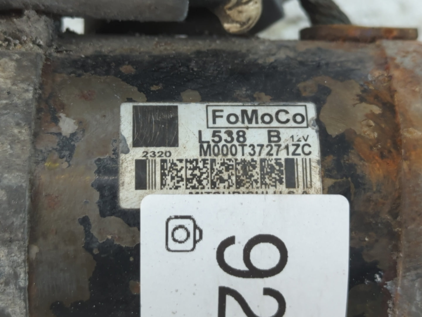 2010-2013 Mazda 6 Car Starter Motor Solenoid OEM P/N:M000T37271ZC Fits Fits 2010 2011 2012 2013 OEM Used Auto Parts - Oemuse