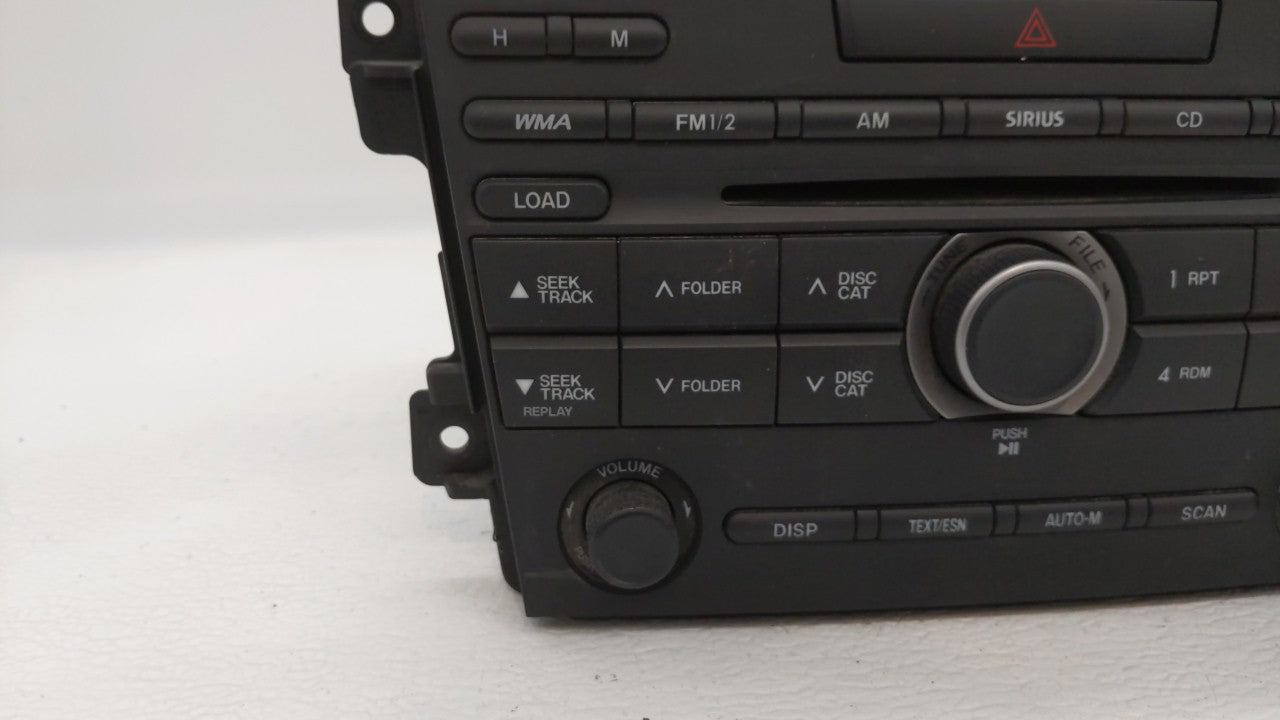 2011-2012 Mazda Cx-7 Radio AM FM Cd Player Receiver Replacement P/N:EH48 66 AR0 EH48 66 AR0 Fits Fits 2011 2012 OEM Used Aut