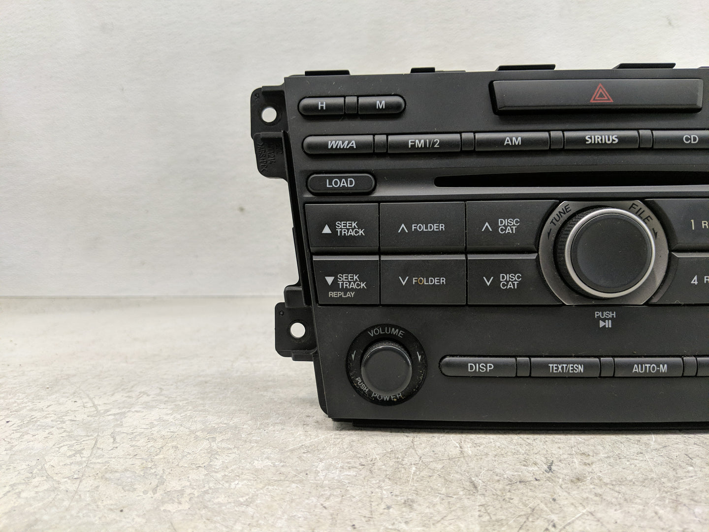2011-2012 Mazda Cx-7 Radio AM FM Cd Player Receiver Replacement P/N:EH48 66 9R0 Fits Fits 2011 2012 OEM Used Auto Parts - Oe