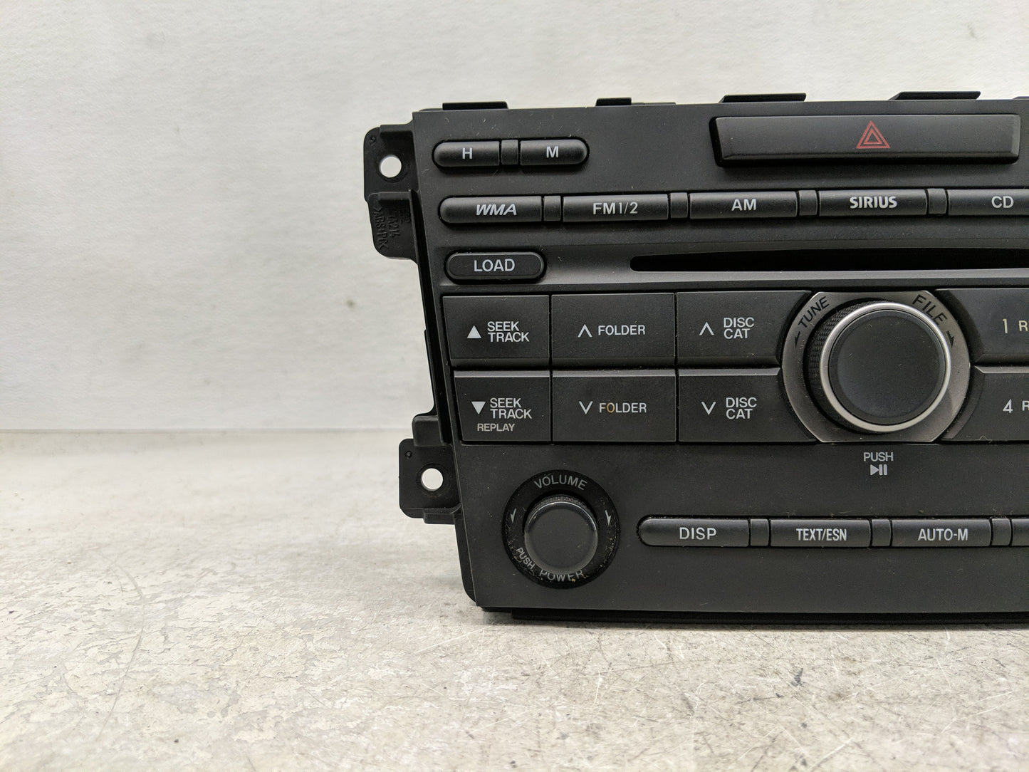 2011-2012 Mazda Cx-7 Radio AM FM Cd Player Receiver Replacement P/N:EH48 66 9R0 Fits Fits 2011 2012 OEM Used Auto Parts - Oe