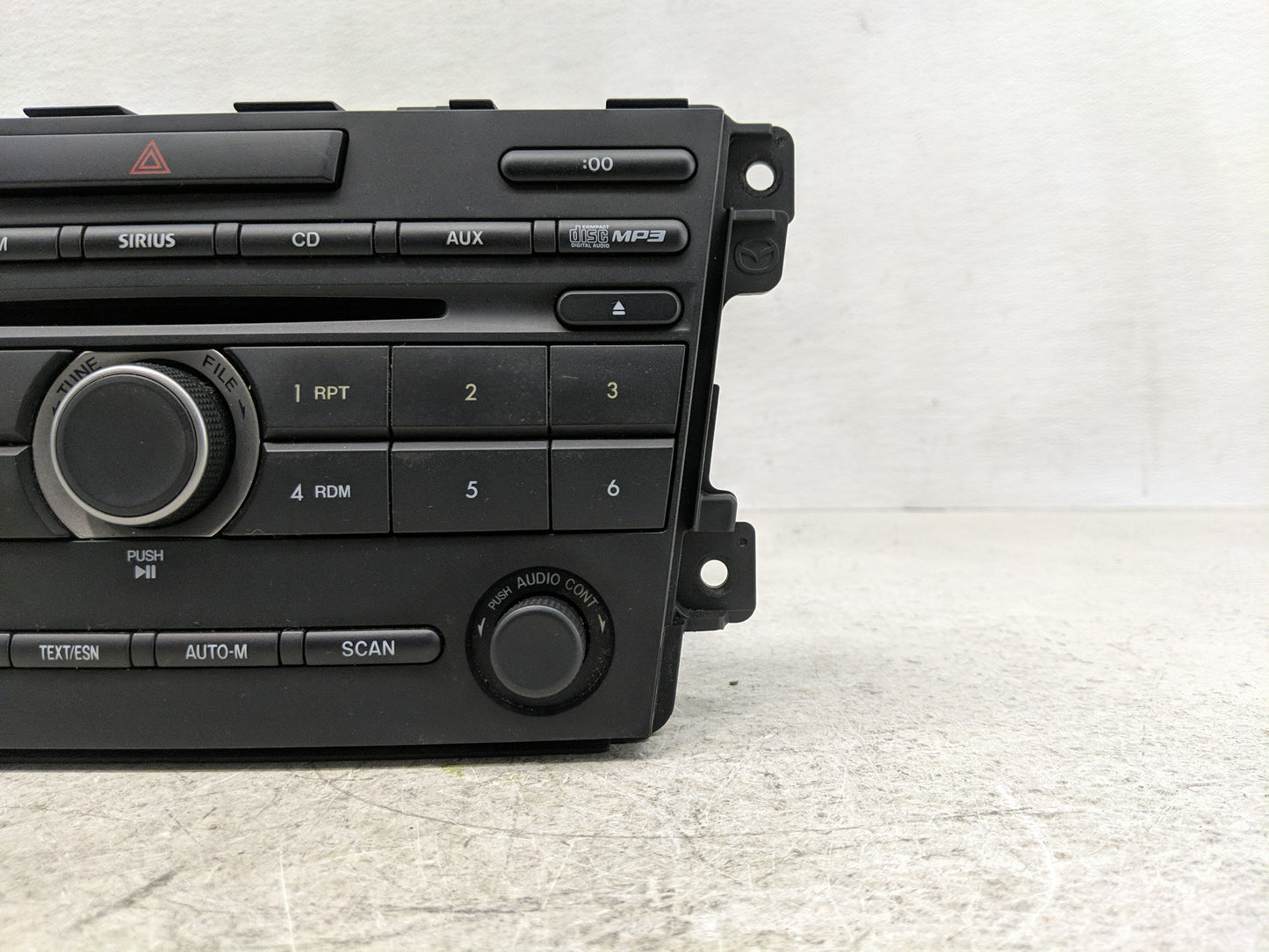 2011-2012 Mazda Cx-7 Radio AM FM Cd Player Receiver Replacement P/N:EH48 66 9R0 Fits Fits 2011 2012 OEM Used Auto Parts - Oe