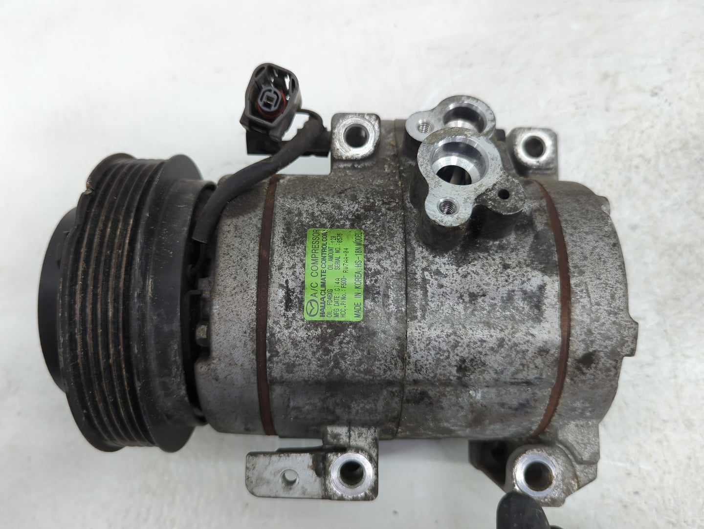 2009-2012 Mazda Cx-7 Air Conditioning A/c Ac Compressor Oem - Oemusedautoparts1.com