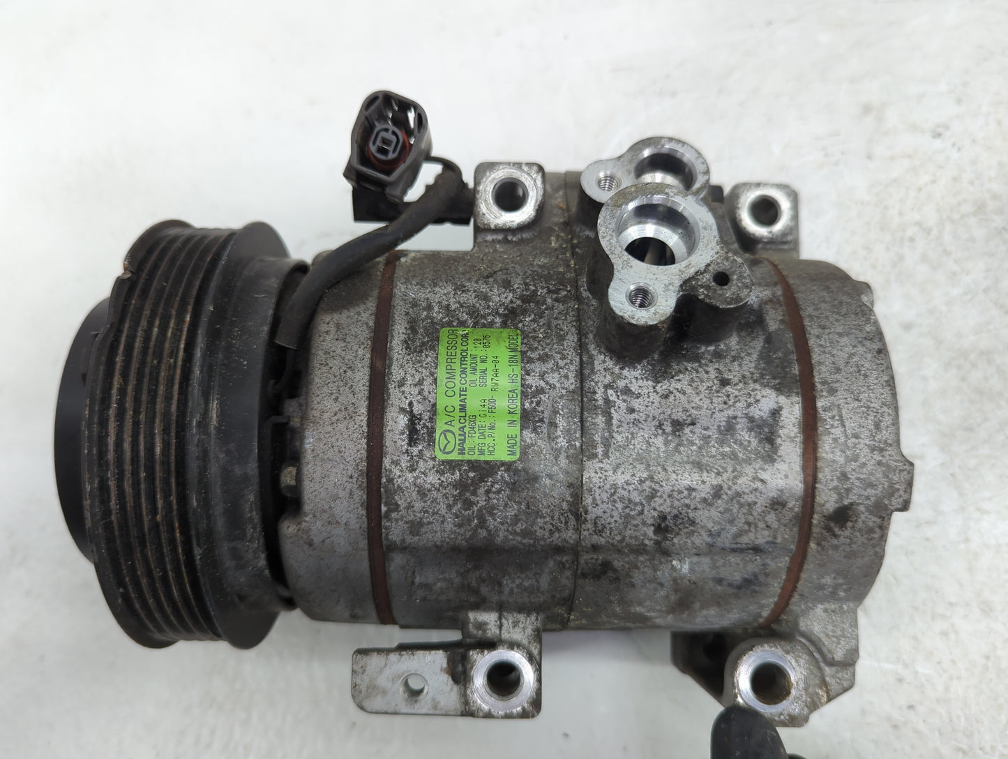 2009-2012 Mazda Cx-7 Air Conditioning A/c Ac Compressor Oem - Oemusedautoparts1.com
