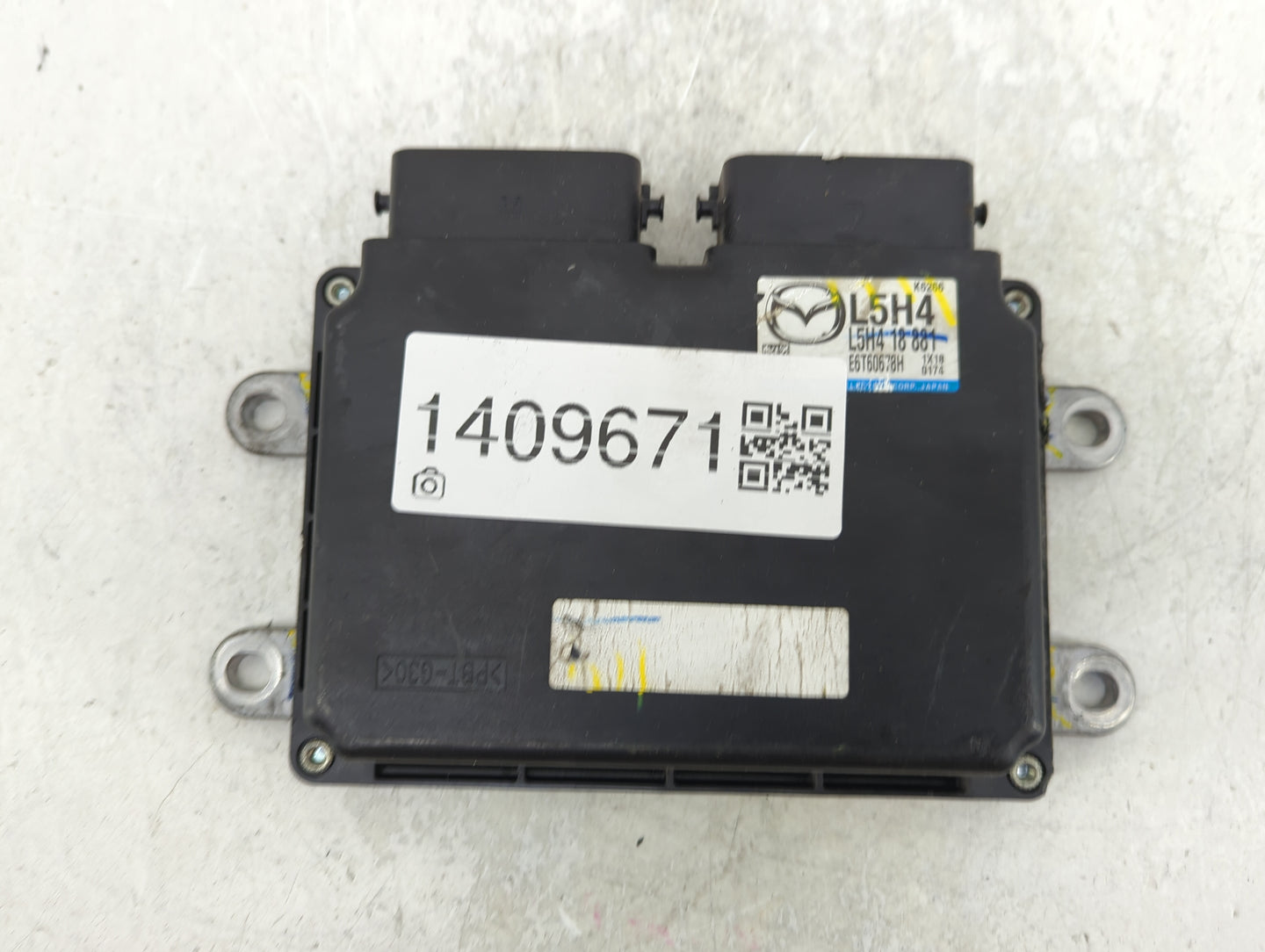 2012 Mazda Cx-7 PCM Engine Control Computer ECU ECM PCU OEM P/N:L5H4-18-881 Fits OEM Used Auto Parts - Oemusedautoparts1.com