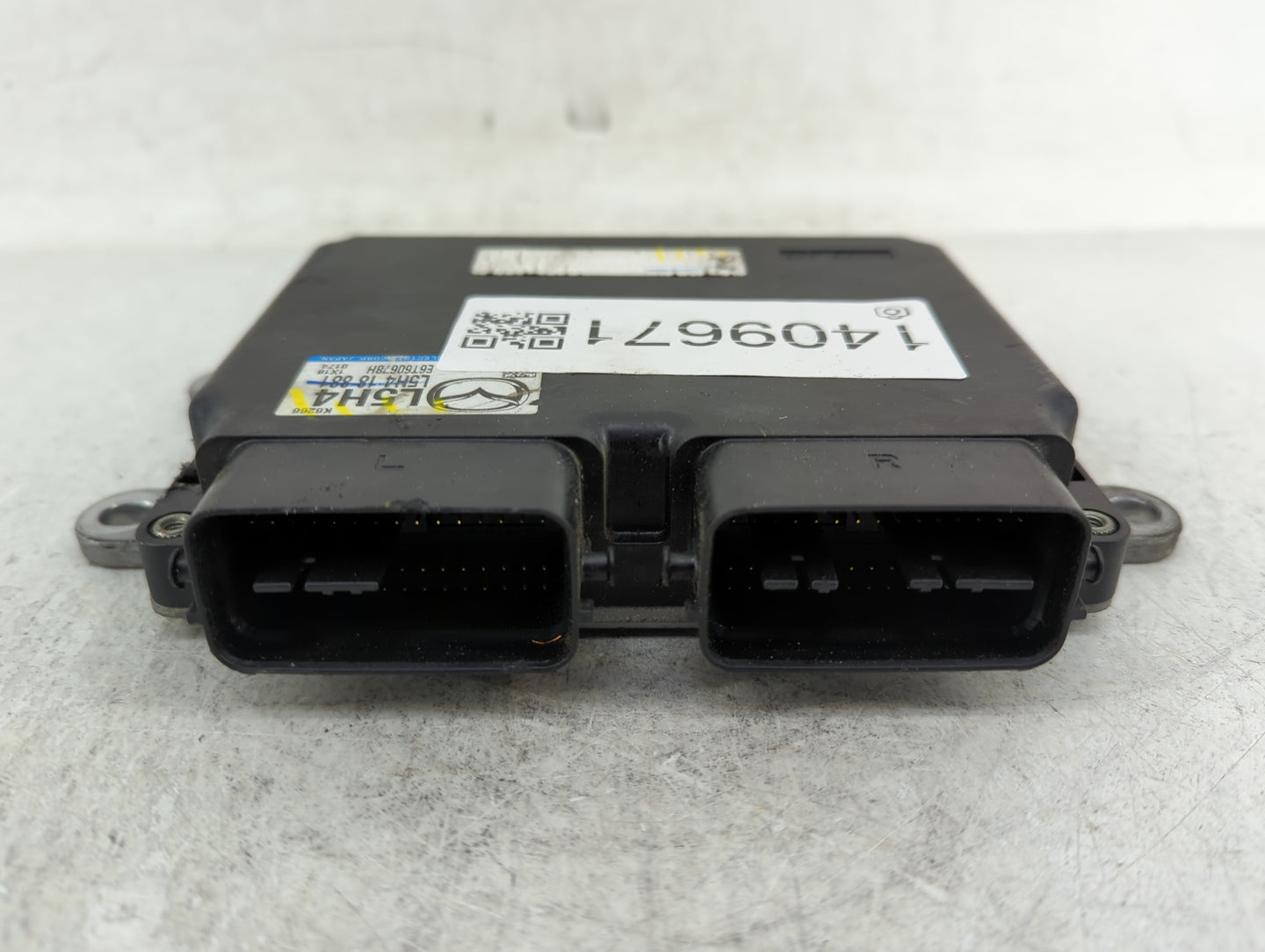 2012 Mazda Cx-7 PCM Engine Control Computer ECU ECM PCU OEM P/N:L5H4-18-881 Fits OEM Used Auto Parts - Oemusedautoparts1.com