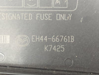 2010-2012 Mazda Cx-7 Fusebox Fuse Box Panel Relay Module P/N:EH44-66761B Fits Fits 2010 2011 2012 OEM Used Auto Parts - Oemu