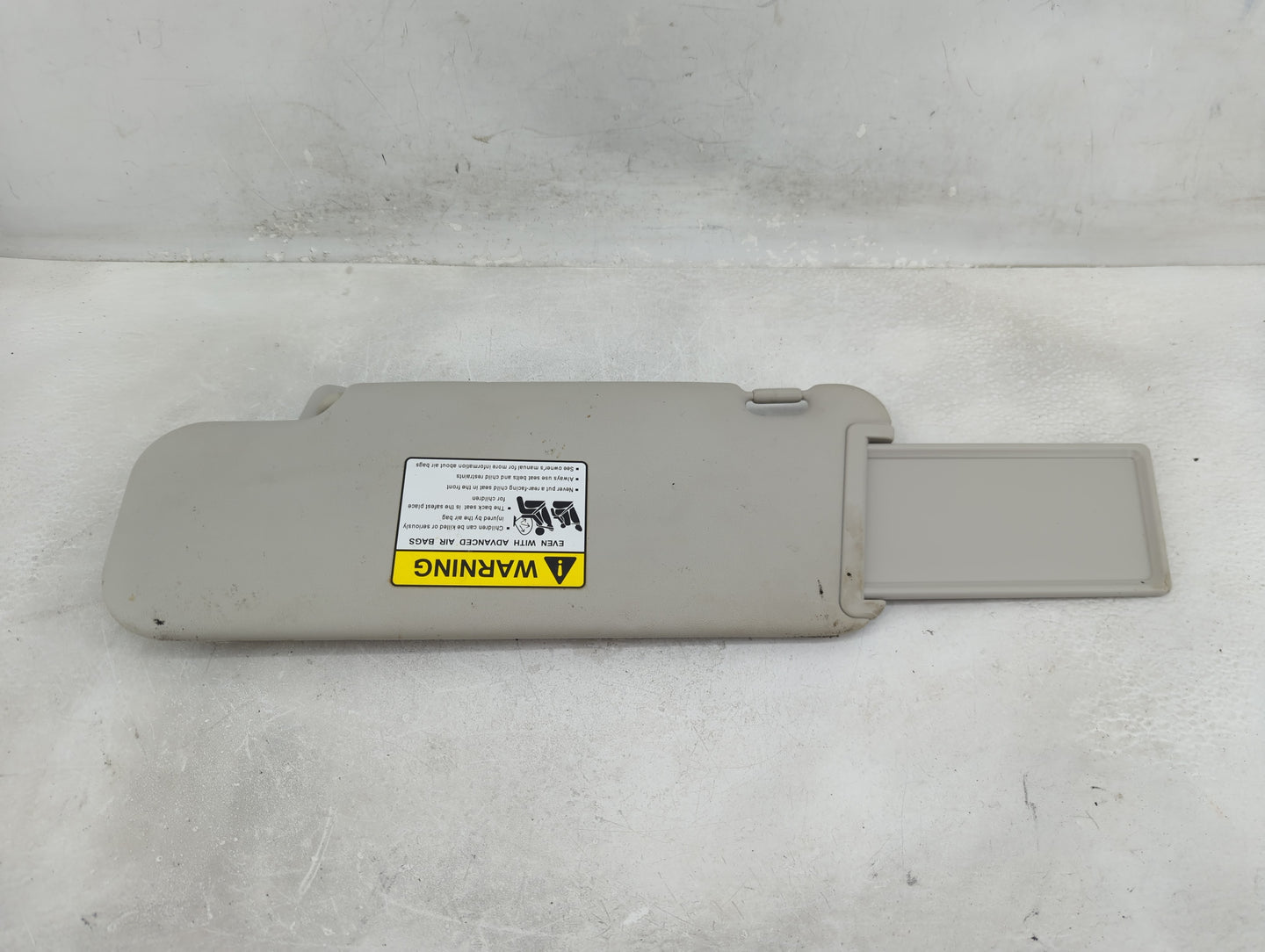 2010-2012 Mazda Cx-7 Sun Visor Shade Replacement Passenger Right Mirror Fits Fits 2010 2011 2012 OEM Used Auto Parts - Oemus