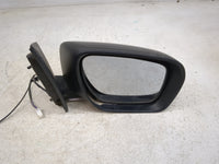 2010-2012 Mazda Cx-7 Driver Left Side View Manual Door Mirror Black - Oemusedautoparts1.com