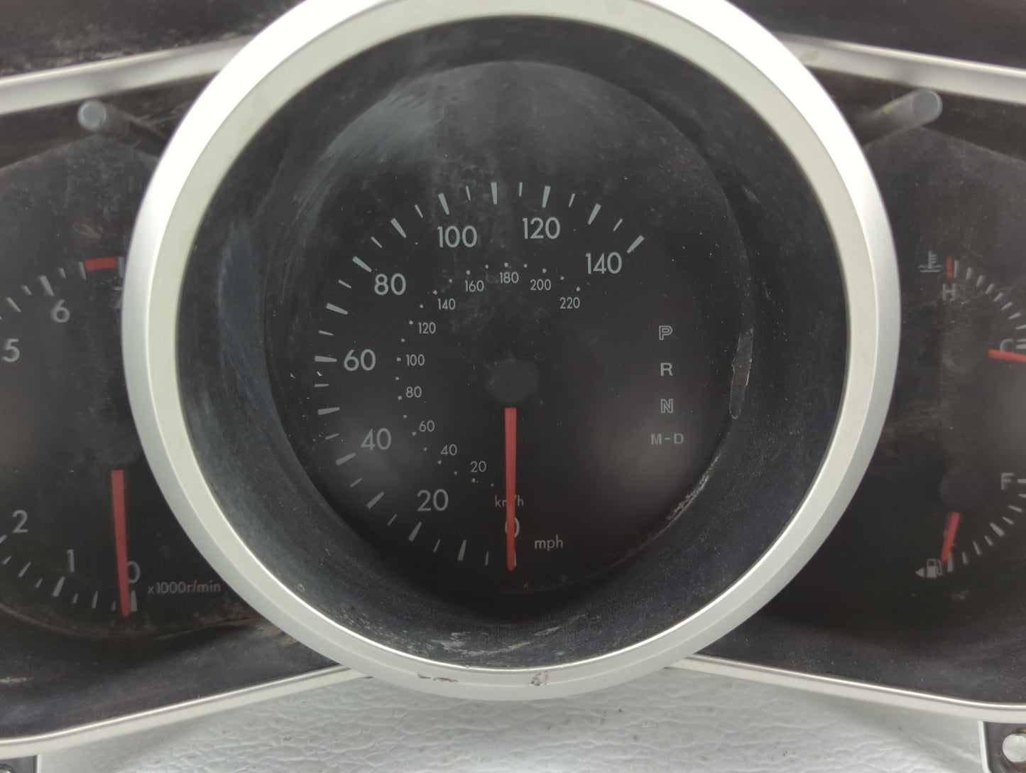 2011-2012 Mazda Cx-7 Instrument Cluster Speedometer Gauges P/N:K9001 EH44 55 430, JA EH44 G Fits Fits 2011 2012 OEM Used Aut