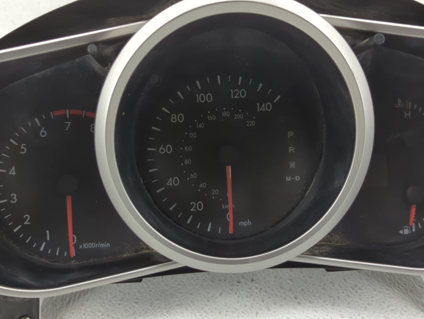 2011-2012 Mazda Cx-7 Instrument Cluster Speedometer Gauges P/N:K9001 EH44 55 430, JA EH44 G Fits Fits 2011 2012 OEM Used Aut