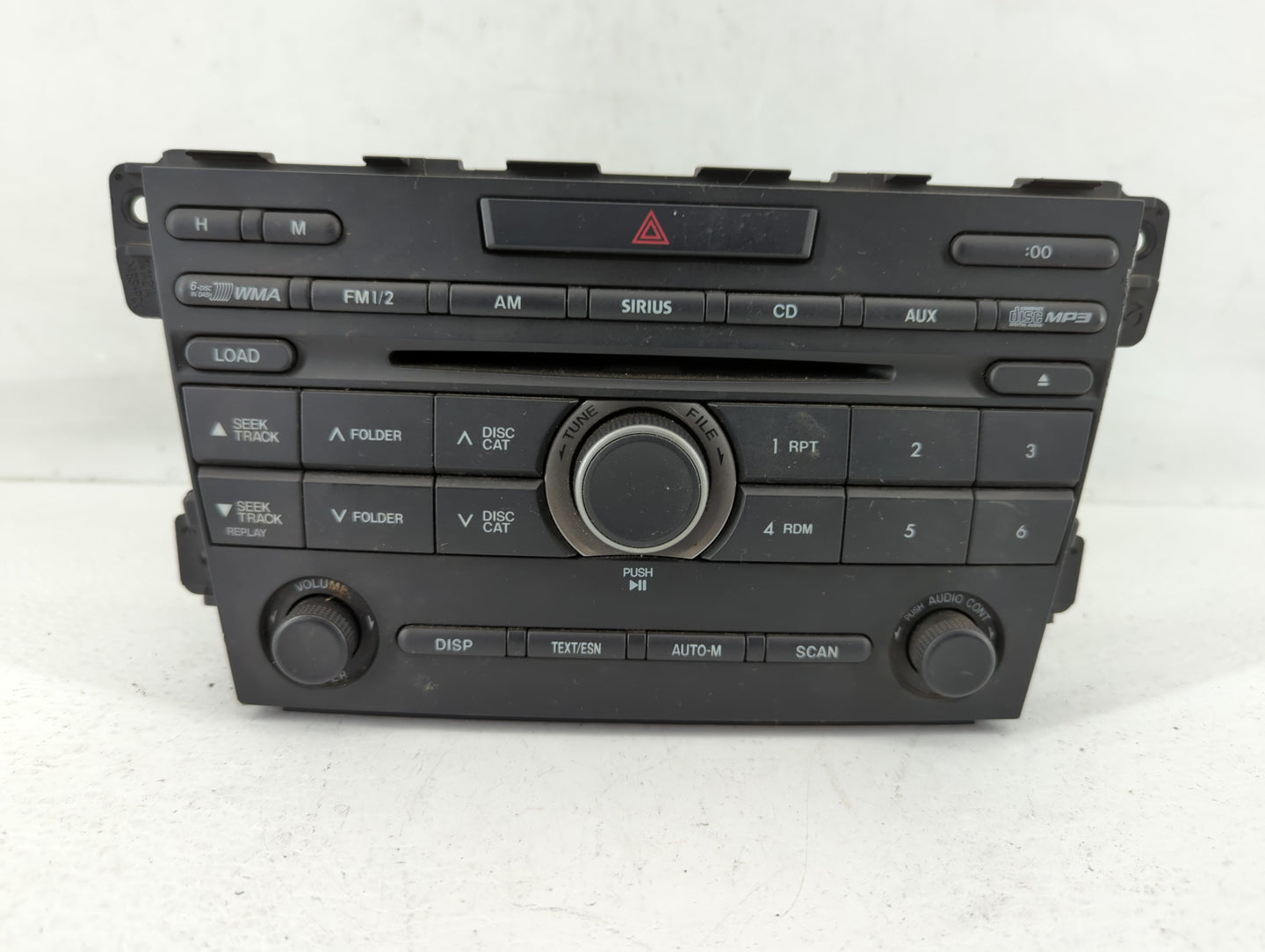 2011-2012 Mazda Cx-7 Radio AM FM Cd Player Receiver Replacement P/N:EH49 66 ARX Fits Fits 2011 2012 OEM Used Auto Parts - Oe