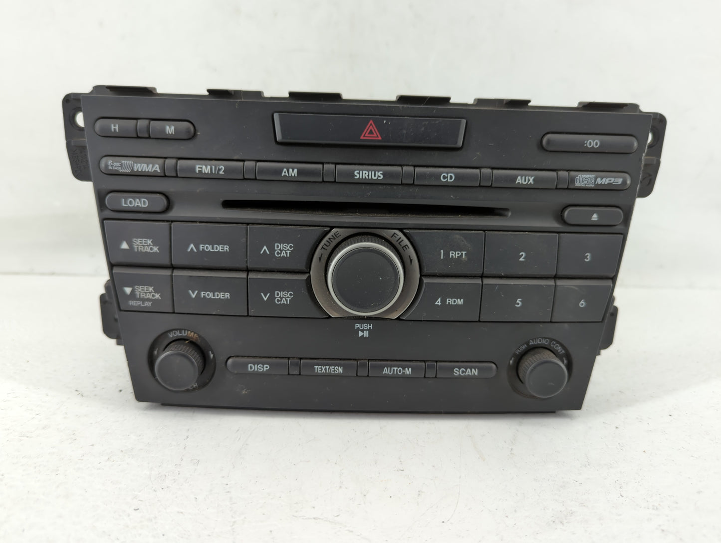 2011-2012 Mazda Cx-7 Radio AM FM Cd Player Receiver Replacement P/N:EH49 66 ARX Fits Fits 2011 2012 OEM Used Auto Parts - Oe