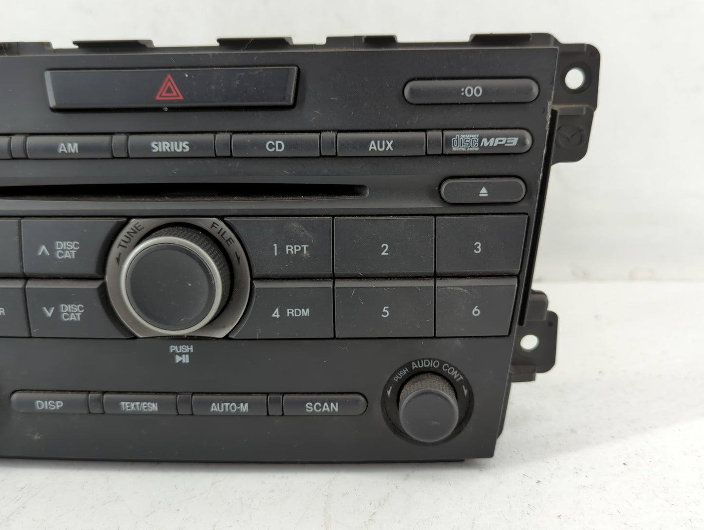 2011-2012 Mazda Cx-7 Radio AM FM Cd Player Receiver Replacement P/N:EH49 66 ARX Fits Fits 2011 2012 OEM Used Auto Parts - Oe