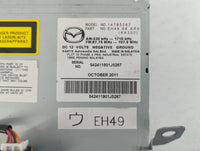 2011-2012 Mazda Cx-7 Radio AM FM Cd Player Receiver Replacement P/N:EH49 66 ARX Fits Fits 2011 2012 OEM Used Auto Parts - Oe