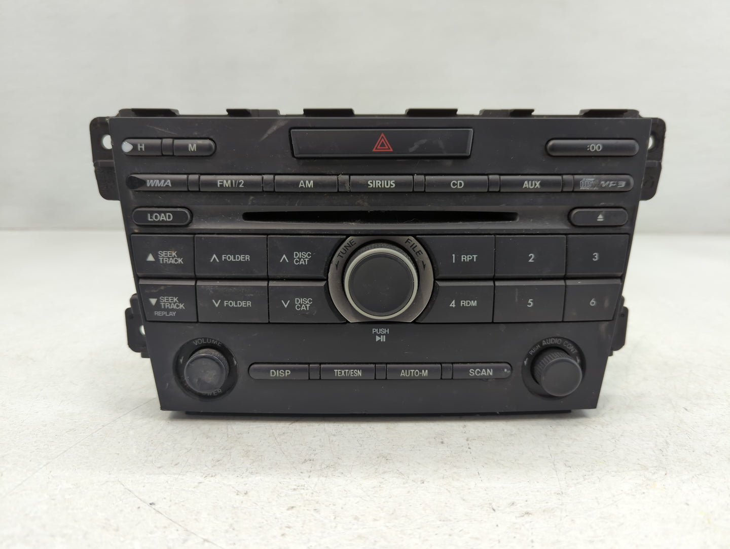 2011-2012 Mazda Cx-7 Radio AM FM Cd Player Receiver Replacement P/N:EH48 66 AR0 Fits Fits 2011 2012 OEM Used Auto Parts - Oe
