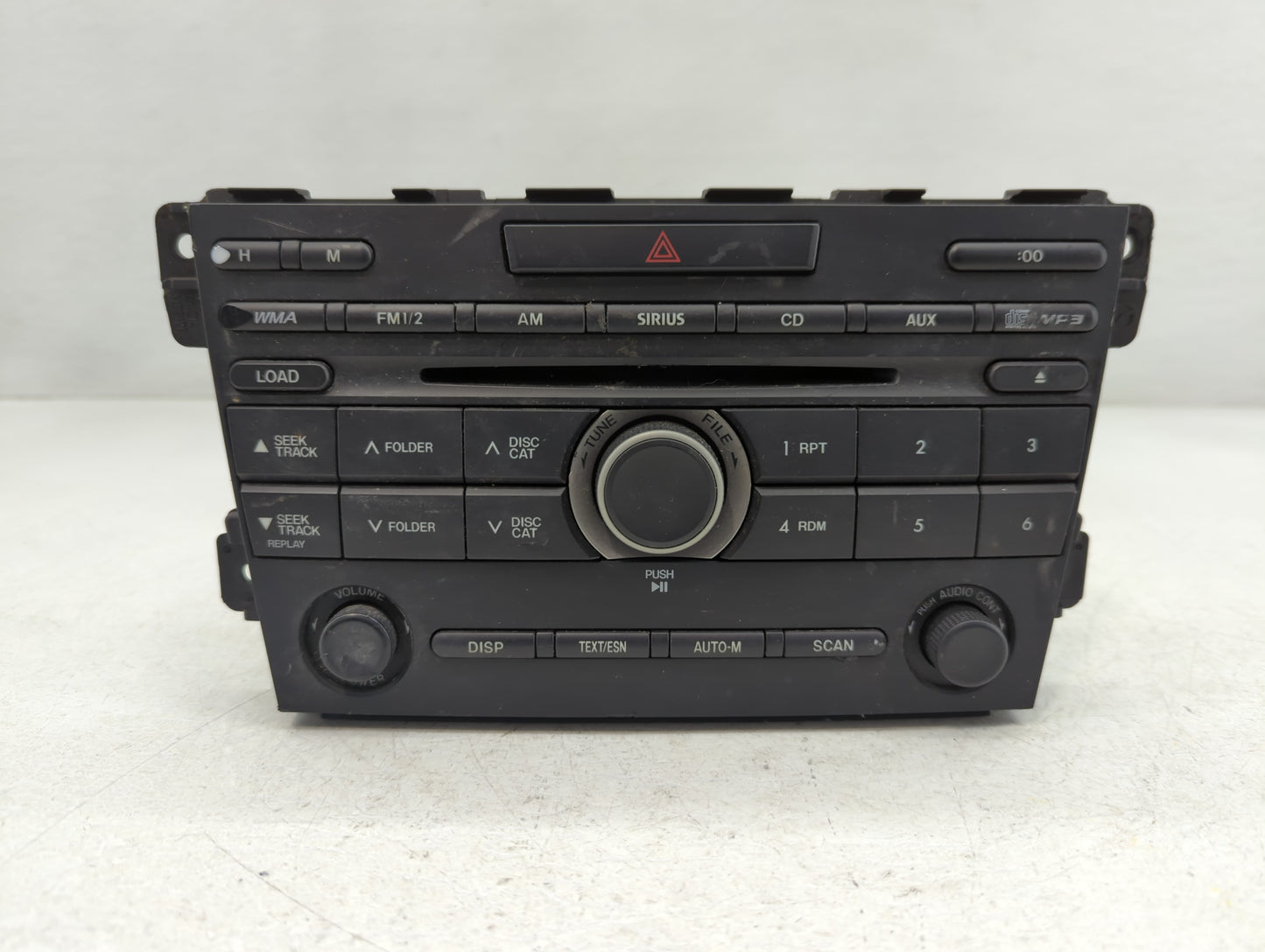 2011-2012 Mazda Cx-7 Radio AM FM Cd Player Receiver Replacement P/N:EH48 66 AR0 Fits Fits 2011 2012 OEM Used Auto Parts - Oe