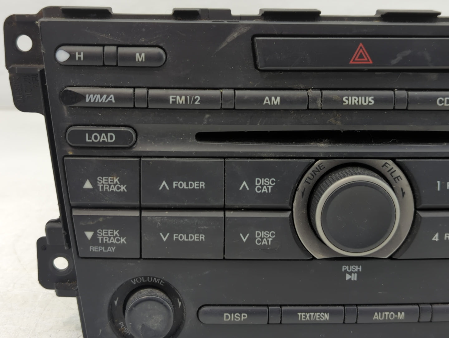 2011-2012 Mazda Cx-7 Radio AM FM Cd Player Receiver Replacement P/N:EH48 66 AR0 Fits Fits 2011 2012 OEM Used Auto Parts - Oe