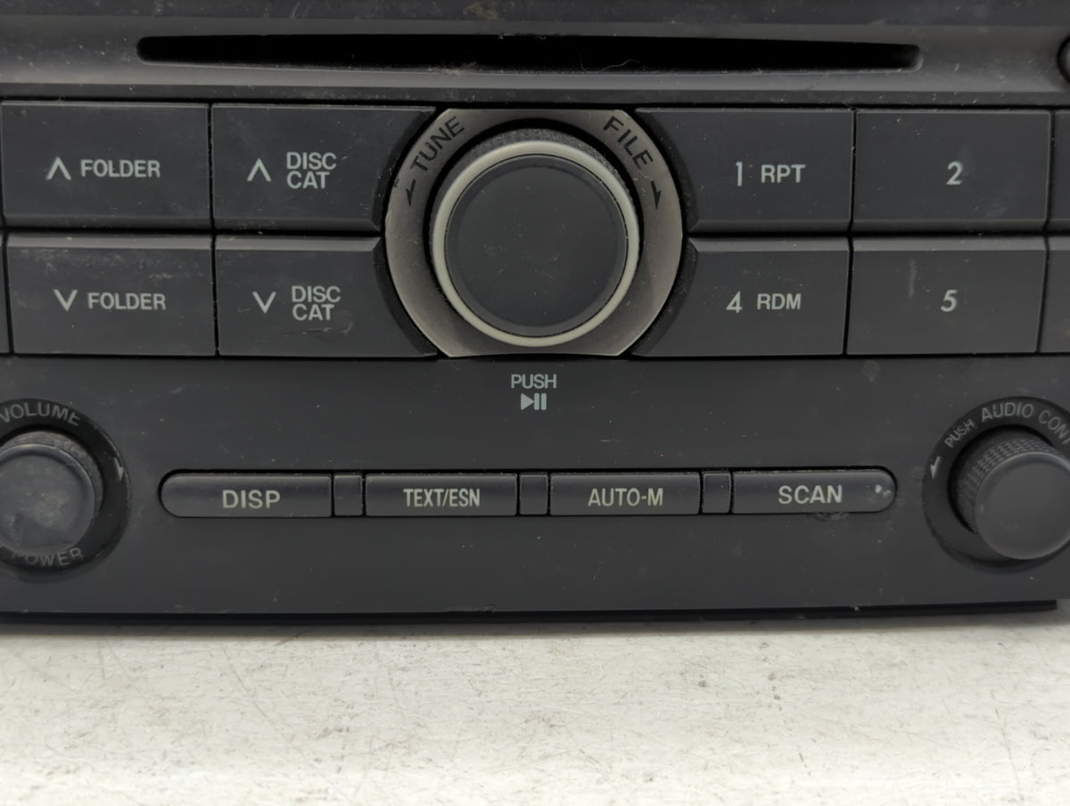 2011-2012 Mazda Cx-7 Radio AM FM Cd Player Receiver Replacement P/N:EH48 66 AR0 Fits 2011 2012 OEM Used Auto Parts - Oemused