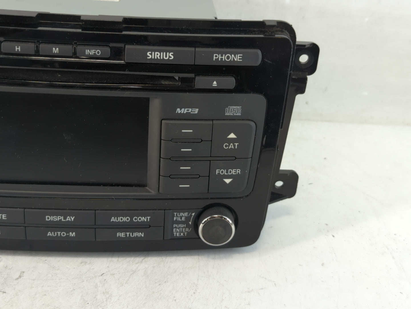 2011-2012 Mazda Cx-9 Radio AM FM Cd Player Receiver Replacement P/N:TG17 66 9RX Fits Fits 2011 2012 OEM Used Auto Parts - Oe