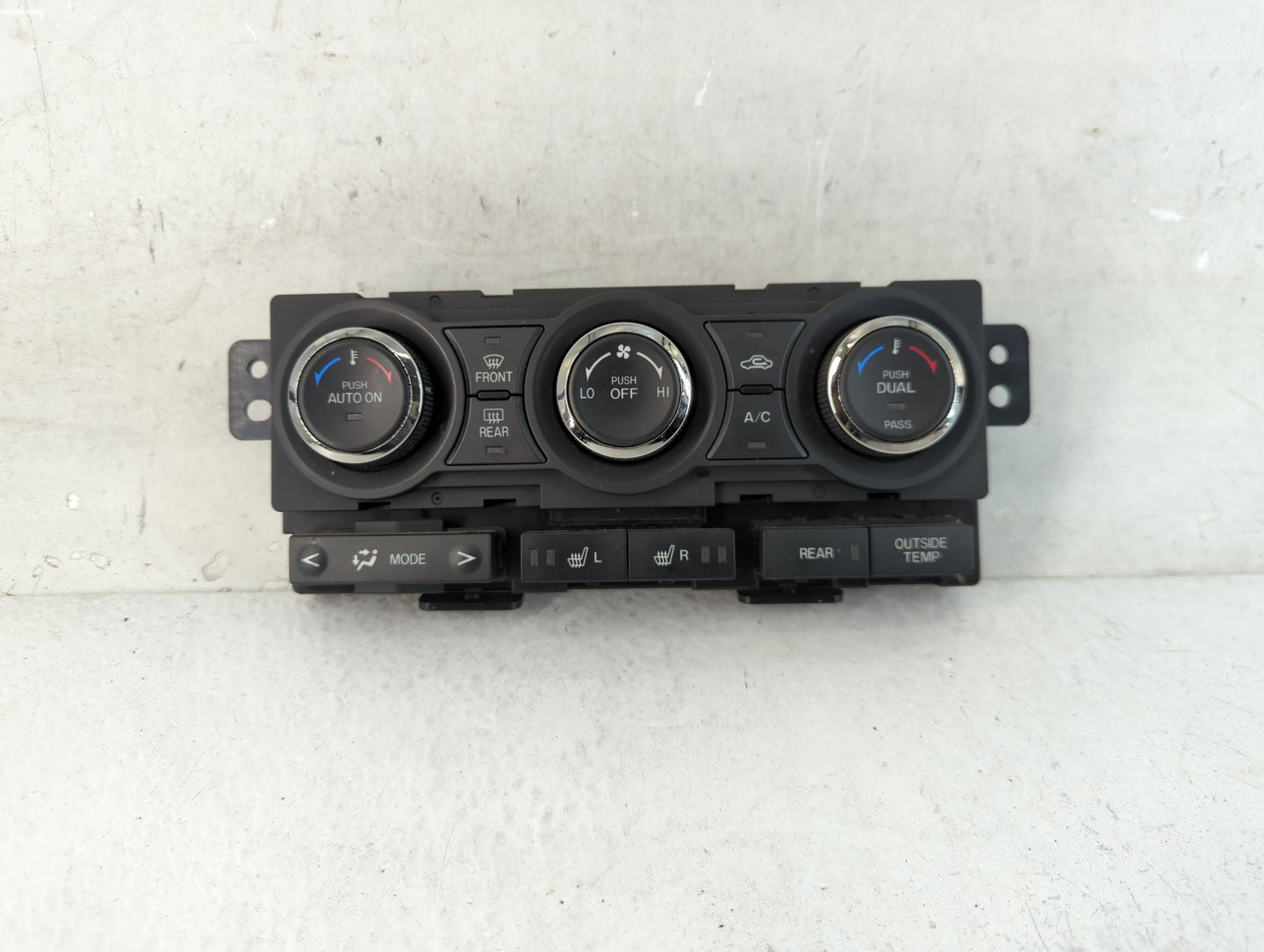 2010-2015 Mazda Cx-9 Climate Control Module Temperature AC/Heater Replacement P/N:TE70-61-190 Fits OEM Used Auto Parts - Oem