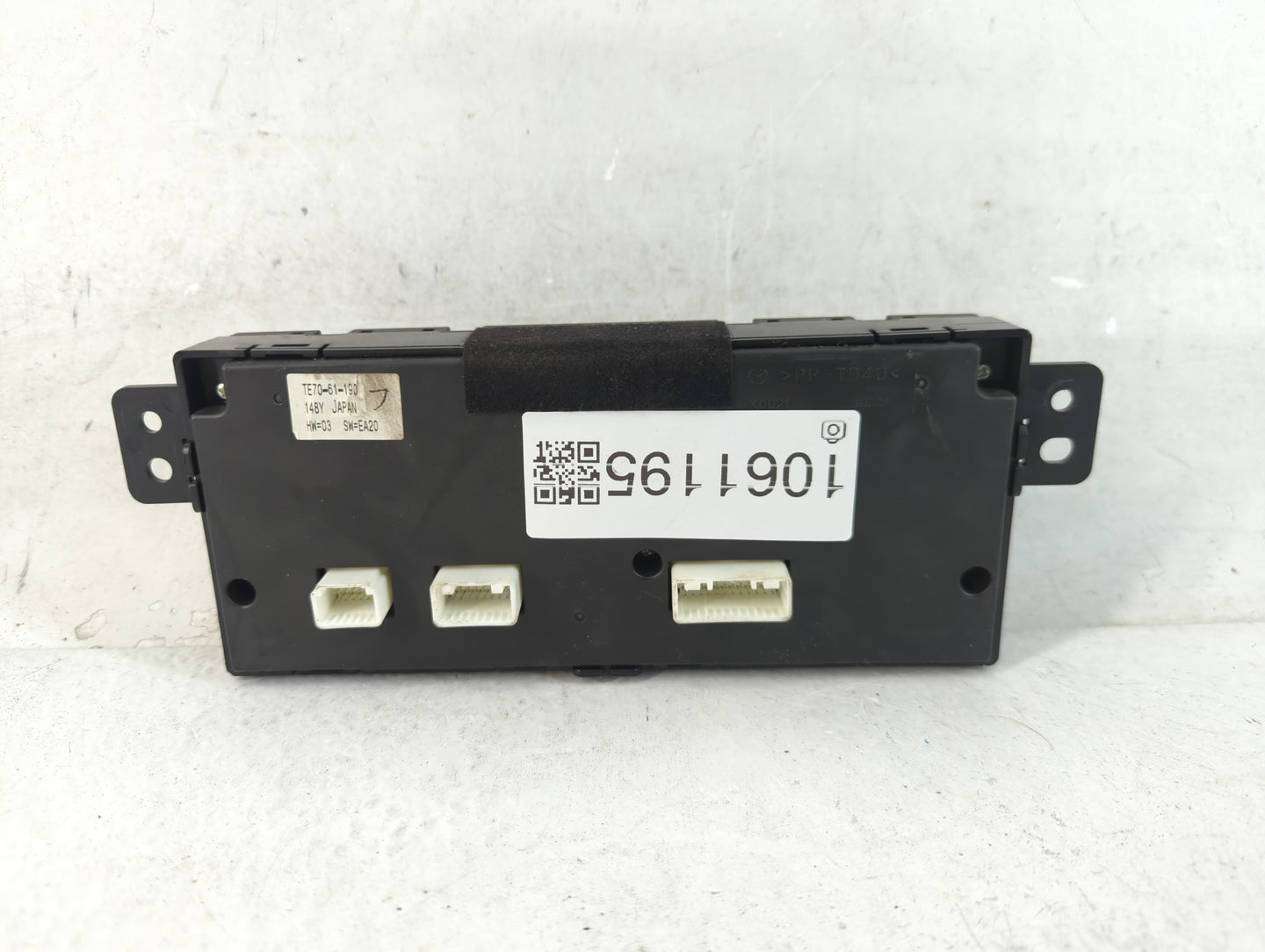 2010-2015 Mazda Cx-9 Climate Control Module Temperature AC/Heater Replacement P/N:TE70-61-190 Fits OEM Used Auto Parts - Oem