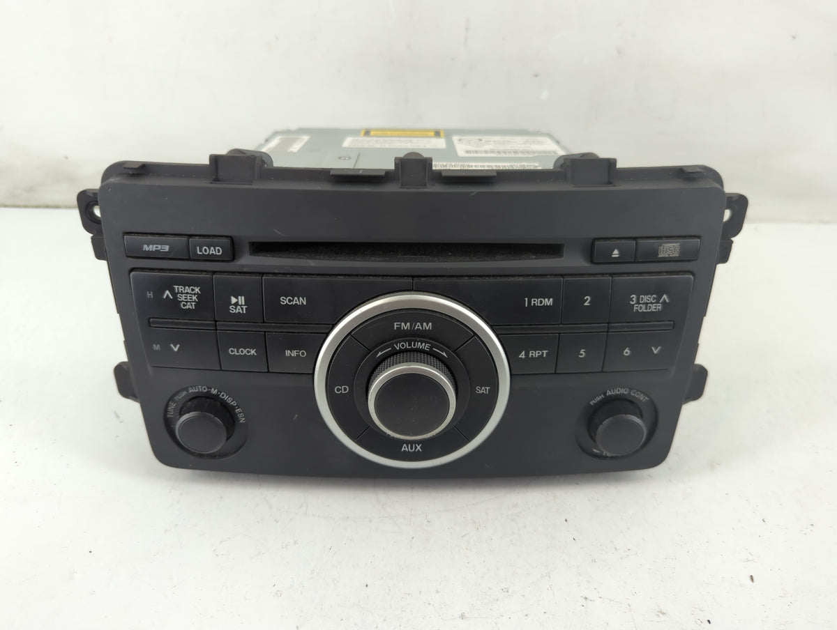 2009-2012 Mazda Cx-9 Radio AM FM Cd Player Receiver Replacement P/N:TE91 66 AR0B Fits 2009 2011 2012 OEM Used Auto Parts - O