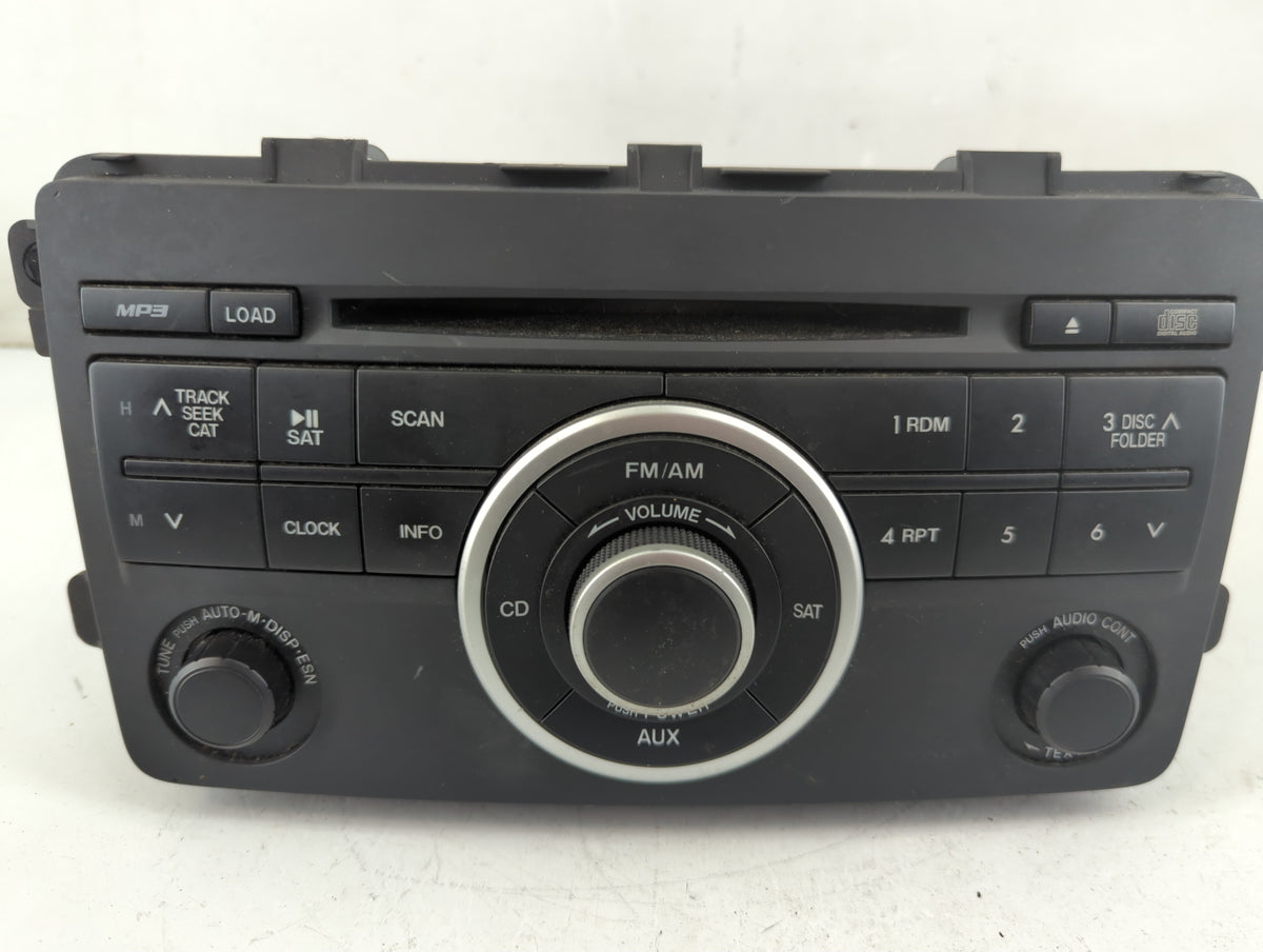 2009-2012 Mazda Cx-9 Radio AM FM Cd Player Receiver Replacement P/N:TE91 66 AR0B Fits 2009 2011 2012 OEM Used Auto Parts - O