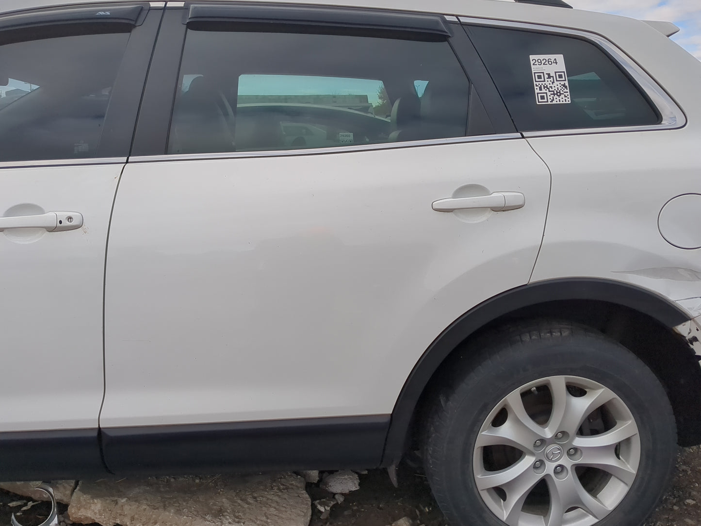 2007-2015 Mazda Cx-9 Driver Rear Door Oem - Oemusedautoparts1.com