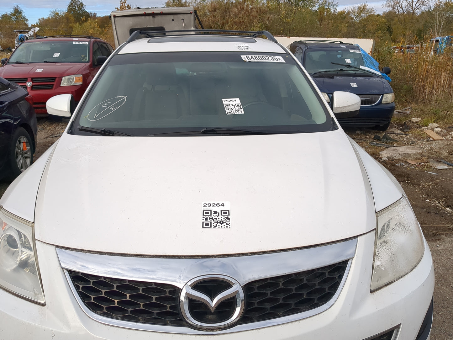 2007-2015 Mazda Cx-9 Hood Oem - Oemusedautoparts1.com
