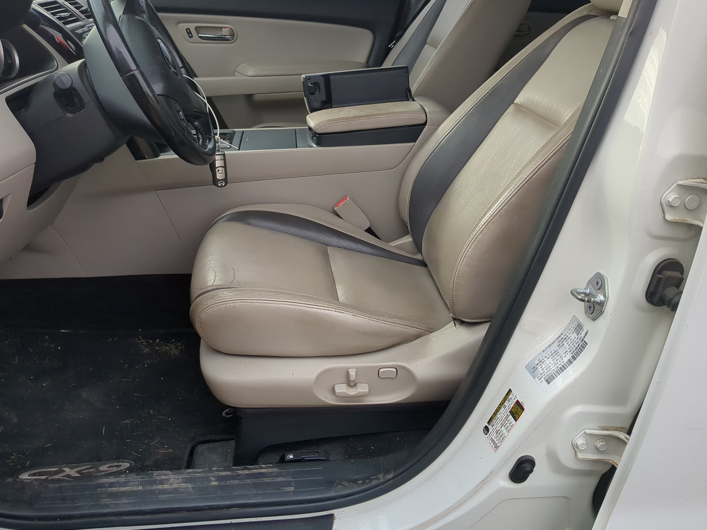 2010-2015 Mazda Cx-9 Driver Front Seat Oem - Oemusedautoparts1.com