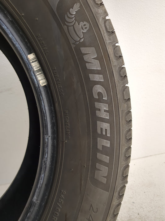 Used Tire 245/60R18 MICHELIN DEFENDER 2 105H - Tread Depth 9.5/32
