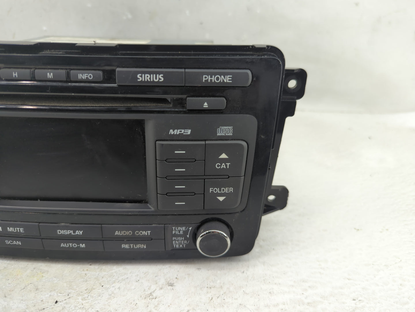 2011-2012 Mazda Cx-9 Radio AM FM Cd Player Receiver Replacement Fits Fits 2011 2012 OEM Used Auto Parts - Oemusedautoparts1.